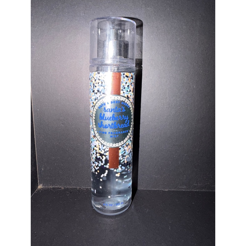 Bath and body Works Santa's Blueberry Shortbread Fine Mist Spray body‎